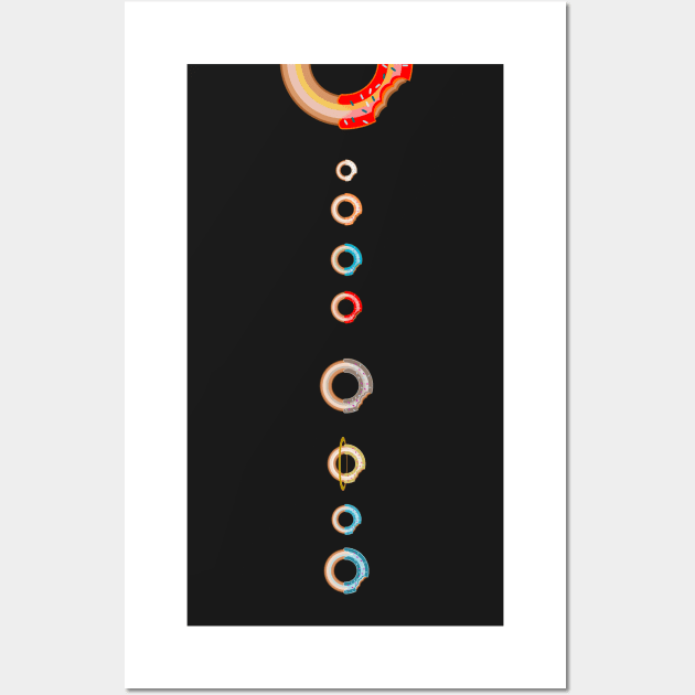 Donuts Solar System Wall Art by mailboxdisco